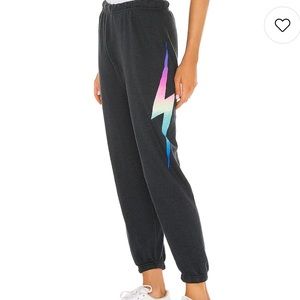 Aviator Nation sweats with lightening bolt size M